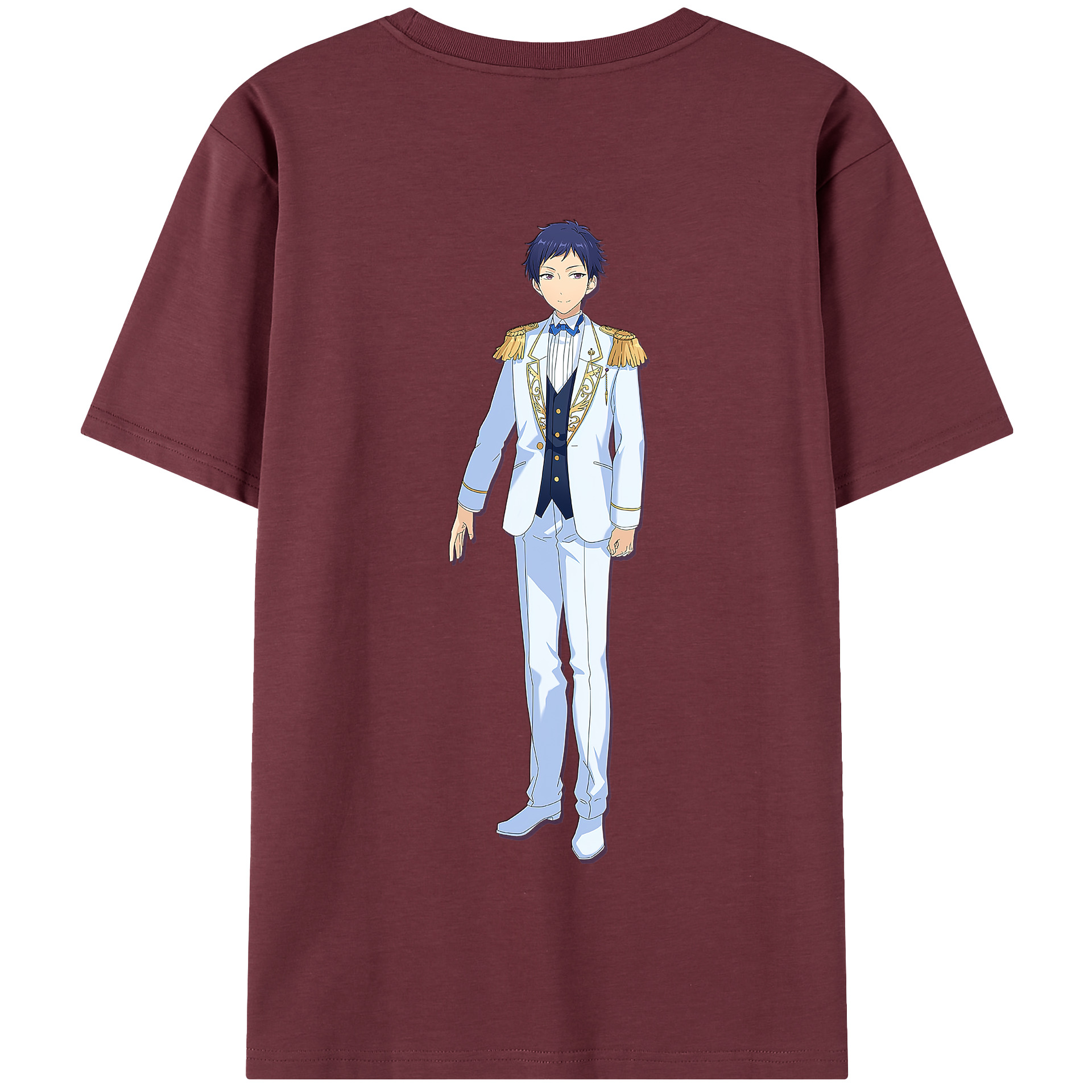 （画像用） あんさんぶるスターズ! Ensemble Stars 綿100％半袖Tシャツ（背面プリント）